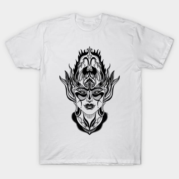 Two-faced T-Shirt by BrittanniaArt